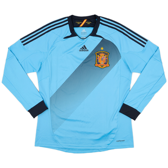 2012-14 Spain Authentic Away Shirt - 10/10 - (XL)