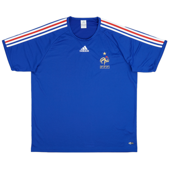 2007-08 France Basic Home Shirt - 8/10 - (XL)
