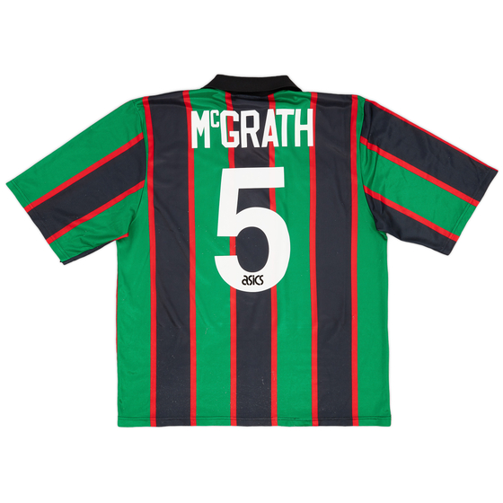 1993-95 Aston Villa Away Shirt McGrath #5 - 7/10 - (L)
