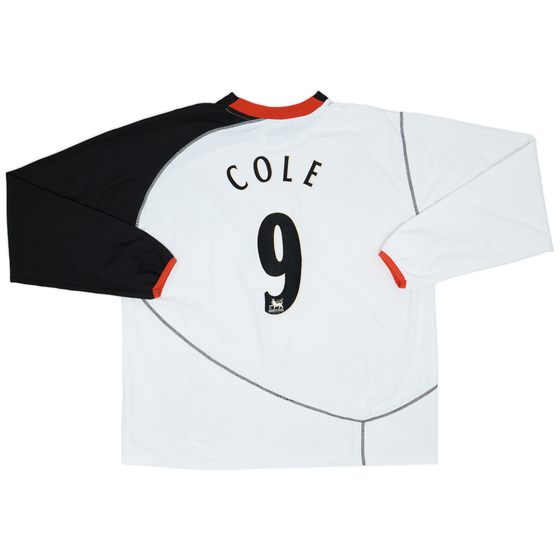 2003-05 Fulham Home L/S Shirt Cole #9 - 6/10 - (XXL)