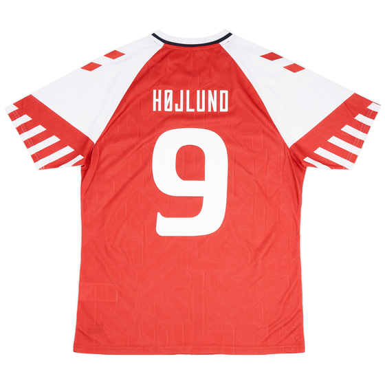 2023-24 Denmark Home Shirt Højlund #9