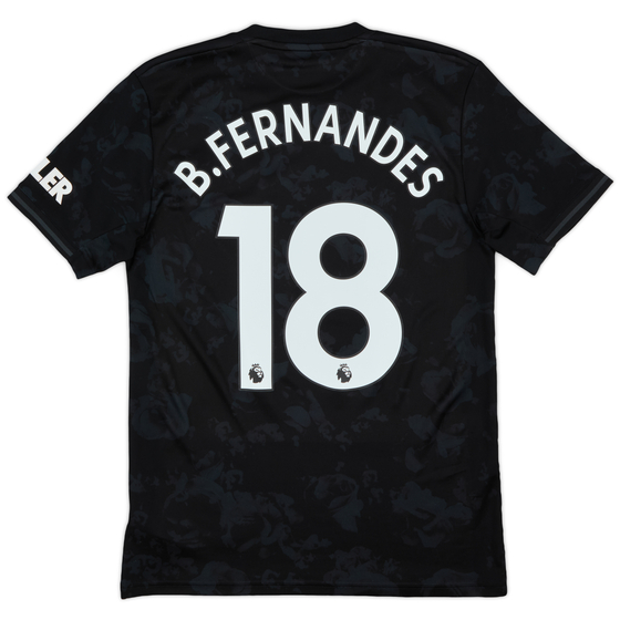 2019-20 Manchester United Third Shirt B.Fernandes #18 - 8/10 - (S)