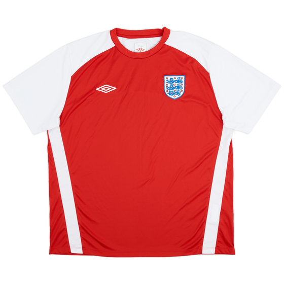 2009-10 England Umbro Training Shirt - 9/10 - (XXL)