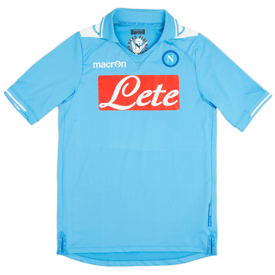 2011-12 Napoli Home Shirt - 8/10 - (L)