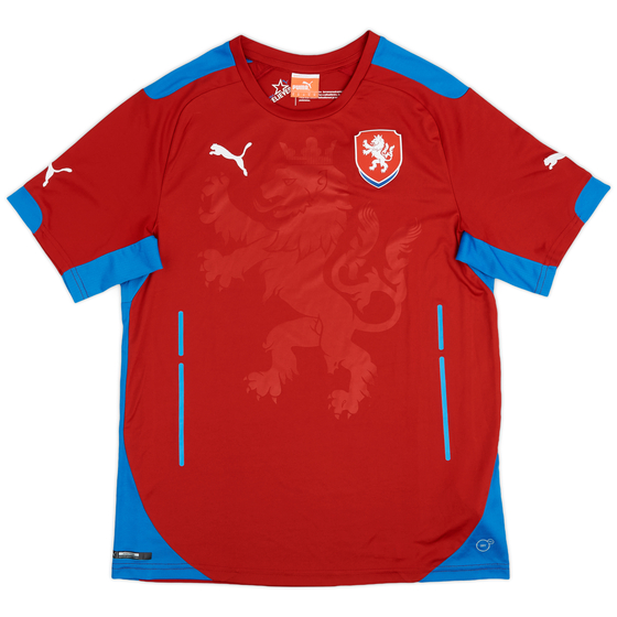 2014-15 Czech Republic Home Shirt - 9/10 - (M)
