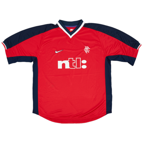 1999-00 Rangers Player Issue Third Shirt (XL)