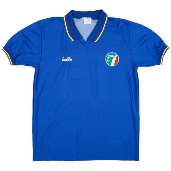 1986-88 Italy Home Shirt #15 (Baggio) - 6/10 - (M)