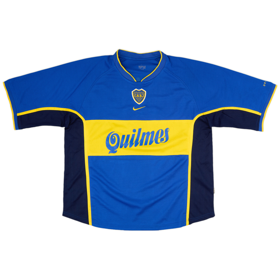 2001-02 Boca Juniors Home Shirt - 9/10 - (XL)