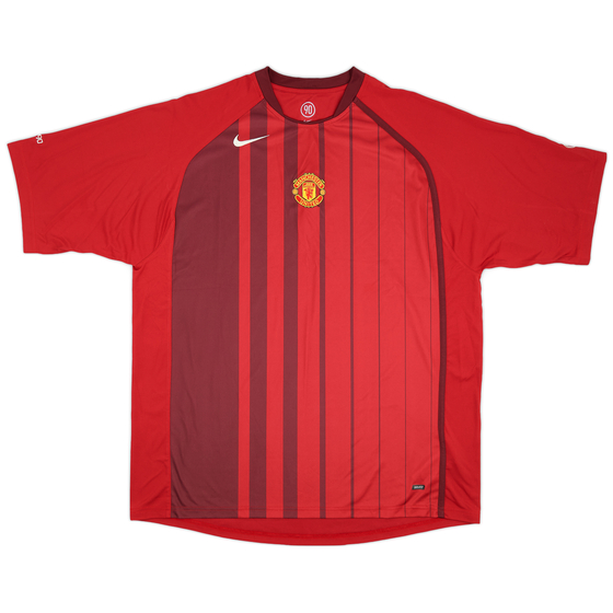 2004-05 Manchester United Nike Training Shirt - 9/10 - (XL)