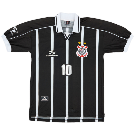 1999 Corinthians Away Shirt #10 - 8/10 - (L)