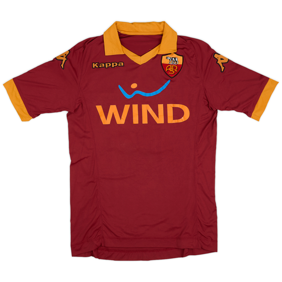 2012-13 Roma Home Shirt #19 - 6/10 - (M)