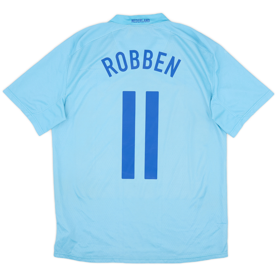 2008-10 Netherlands Away Shirt Robben #11 - 8/10 - (M)