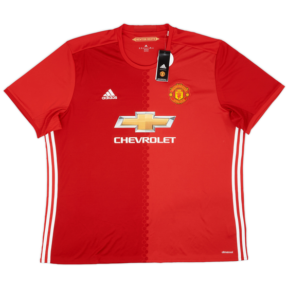 2016-17 Manchester United Home Shirt (3XL)