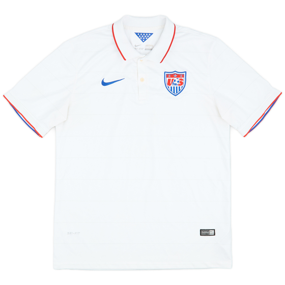 2014-15 USA Home Shirt - 9/10 - (L)