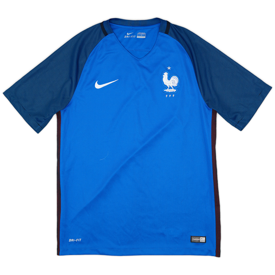 2016-17 France Home Shirt - 9/10 - (M)