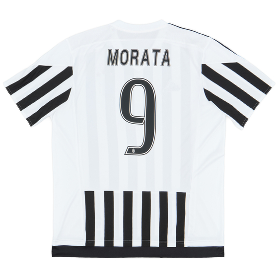 2015-16 Juventus Home Shirt Morata #9 (XL)