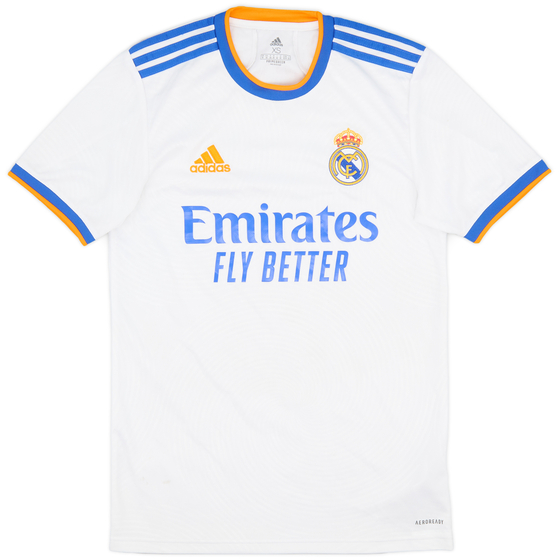 2021-22 Real Madrid Home Shirt - 7/10 - (XS)