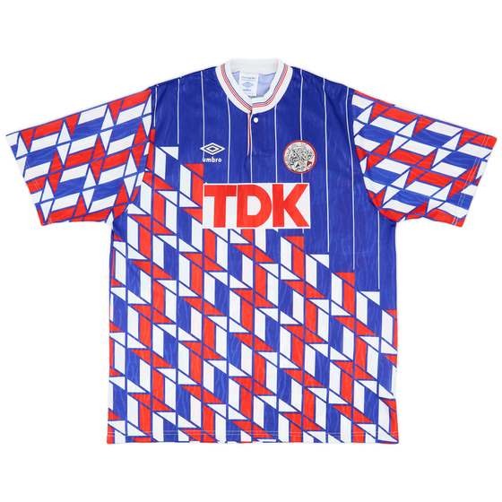 1989-90 Ajax Away Shirt - 9/10 - (L)