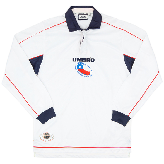 2000-01 Chile Away L/S Shirt - 8/10 - (S)