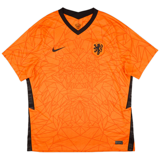 2020-21 Netherlands Home Shirt - 8/10 - (XL)