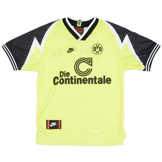 1995-96 Borussia Dortmund Home Shirt - 9/10 - (M.Boys)