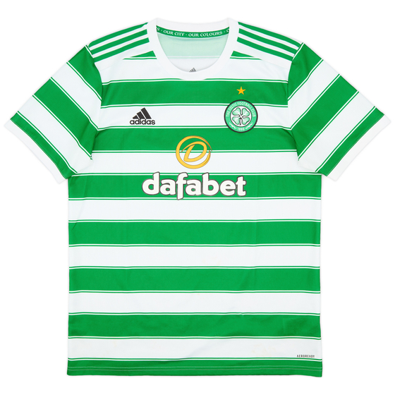 2021-22 Celtic Home Shirt - 6/10 - (L)