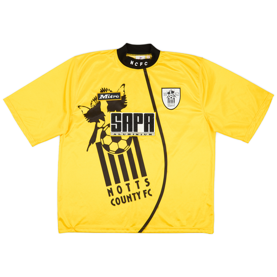 1995-97 Notts County Away Shirt - 9/10 - (XL)