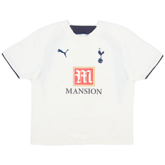 2006-07 Tottenham Home Shirt - 7/10 - (M.Boys)