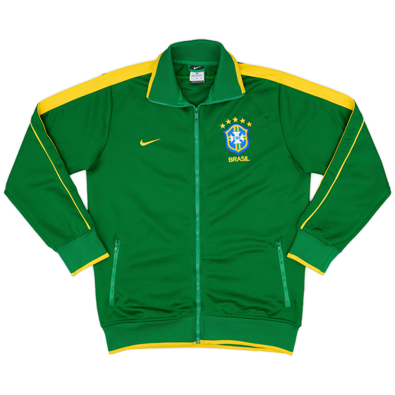 2013-14 Brazil Nike Track Jacket - 9/10 - (L)