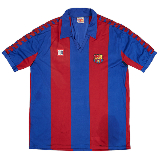 1984-89 Barcelona Home Shirt - 5/10 - (XL)