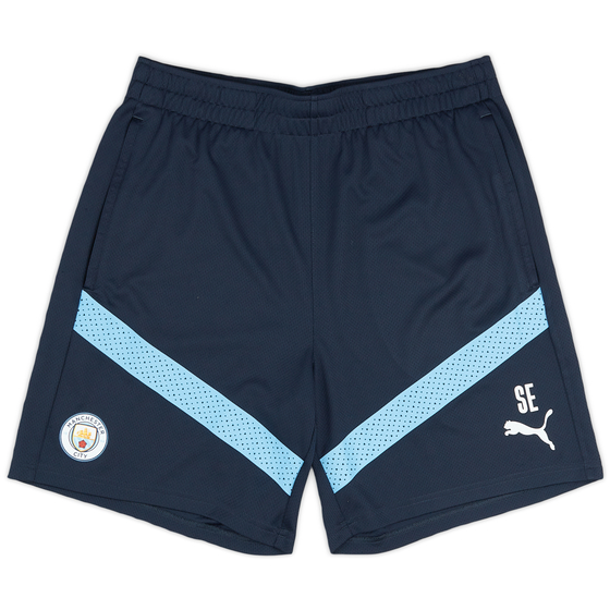 2022-23 Manchester City Staff Issue Training Shorts - 7/10 - (M)