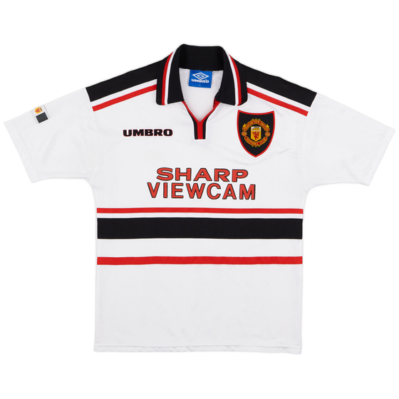 1996-97 Manchester United Away Shirt - 8/10 - (Y)