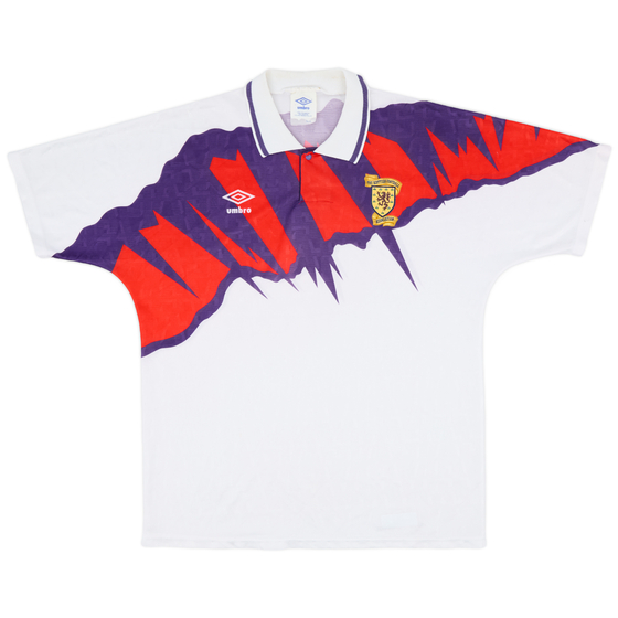 1991-93 Scotland Away Shirt - 8/10 - (XL)