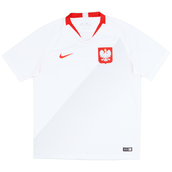 2018-19 Poland Home Shirt - 9/10 - (L)