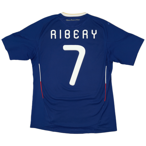 2009-10 France Home Shirt Ribery #7 - 5/10 - (XL)