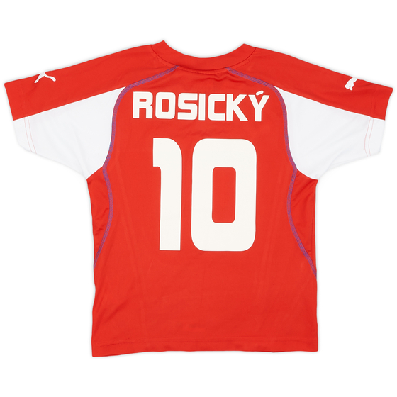 2003-04 Czech Republic Home Shirt Rosicky #10 - 9/10 - (L.Boys)