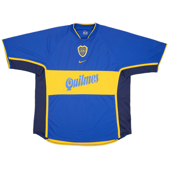 2001-02 Boca Juniors Home Shirt - 9/10 - (XL)