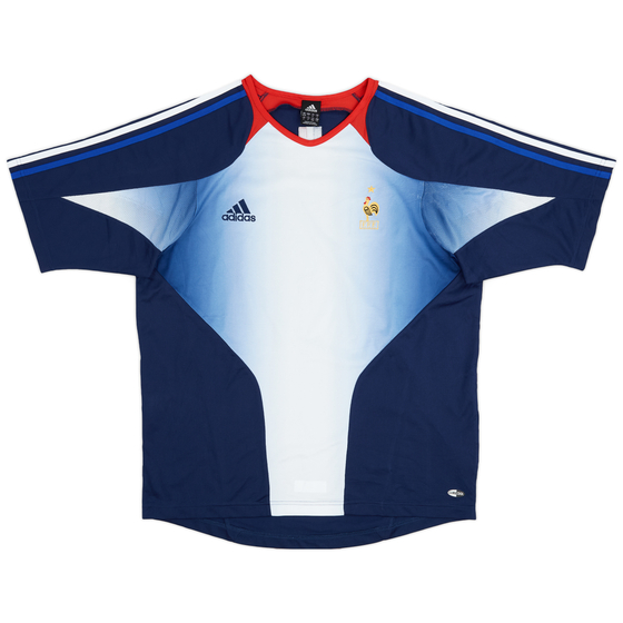 2004-06 France adidas Training Shirt - 8/10 - (L/XL)