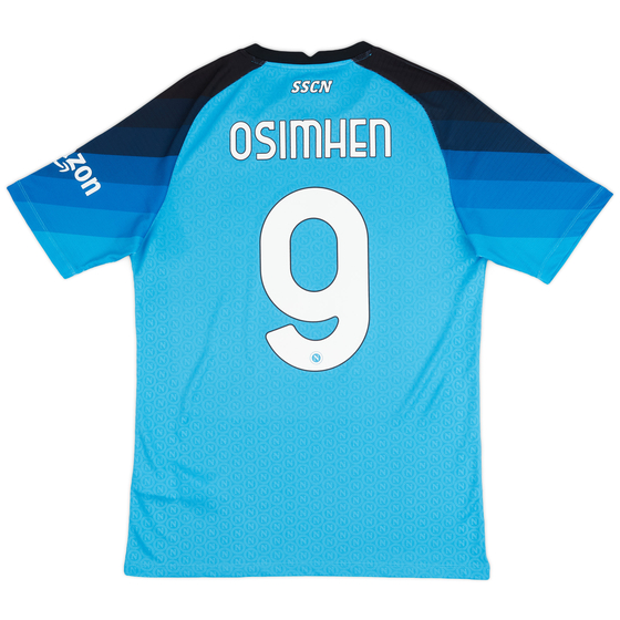 2022-23 Napoli Authentic Home Shirt Osimhen #9