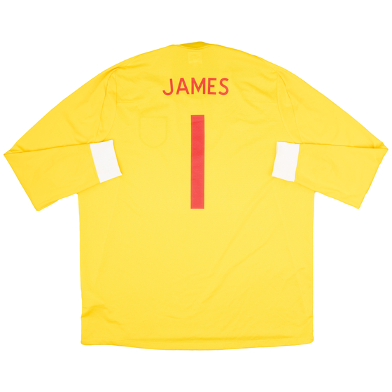2010-11 England GK Shirt James #1 - 9/10 - (XXL)