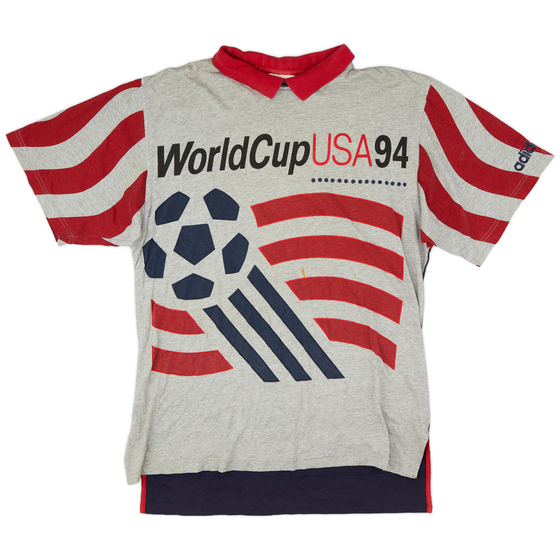 1994 USA 'World Cup USA 94' adidas Graphic Tee - 7/10 - (M)