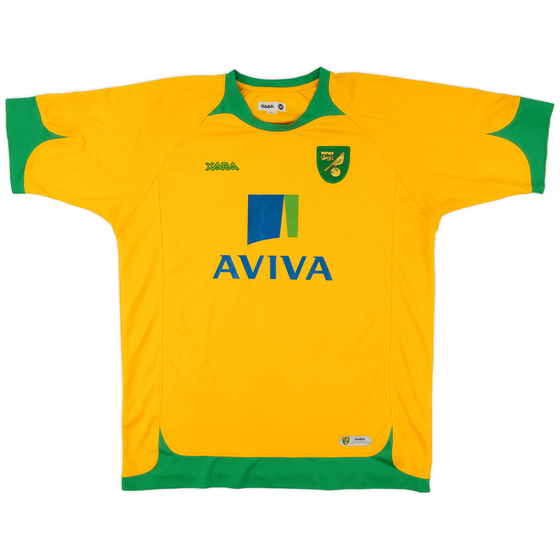 2008-10 Norwich Home Shirt - 7/10 - (L)