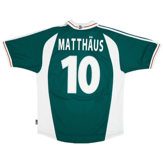 2000-02 Germany Away Shirt Matthaus #10 - 9/10 - (L)