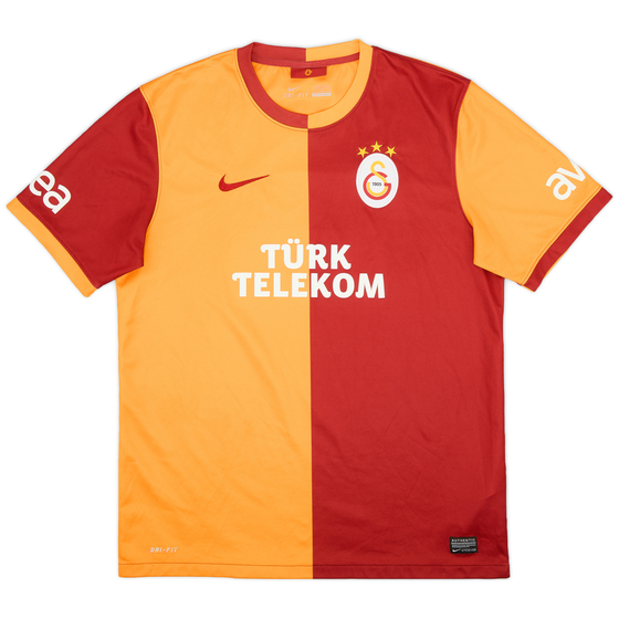 2013-14 Galatasaray Home Shirt - 8/10 - (L)