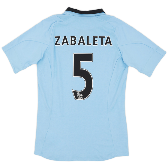 2012-13 Manchester City Home Shirt Zabaleta #5 - 9/10 - (S)