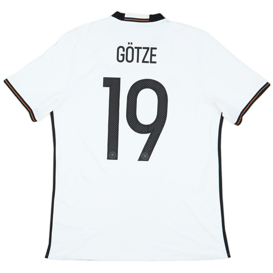 2015-16 Germany Home Shirt Gotze #19 - 8/10 - (L)