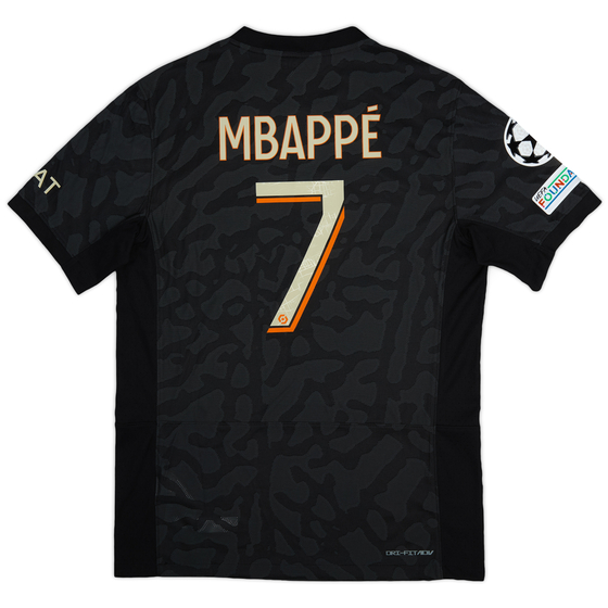 2023-24 Paris Saint-Germain Authentic Third Shirt Mbappe #7 (M)