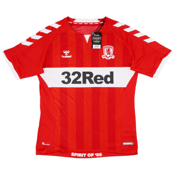 2018-19 Middlesbrough Home Shirt (L)