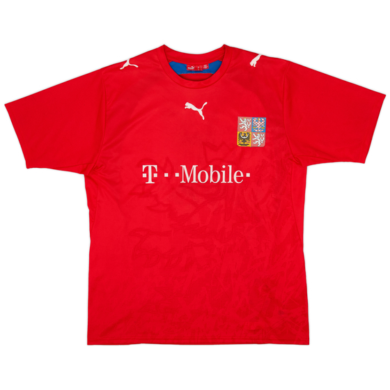 2006-08 Czech Republic Basic Home Shirt - 8/10 - (L)