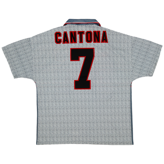 1995-96 Manchester United Away Shirt Cantona #7 - 6/10 - (XXL)